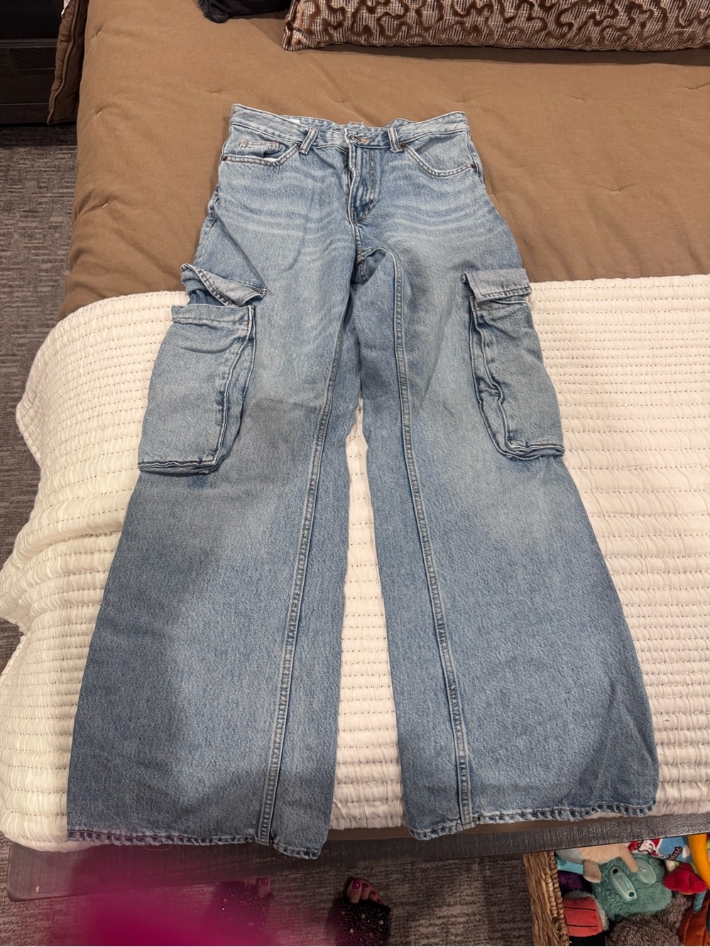 Zara Cargo Jeans
